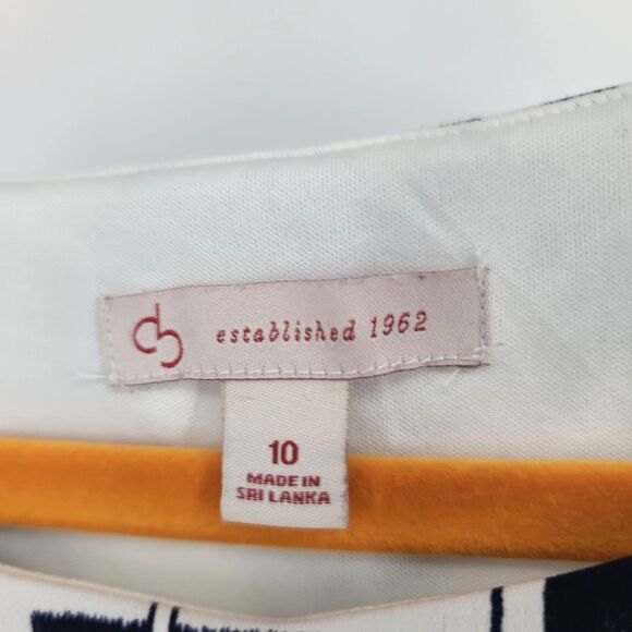 Dressbarn Sleeveless Elastic Waist Dress Size 10 - Picture 7 of 7